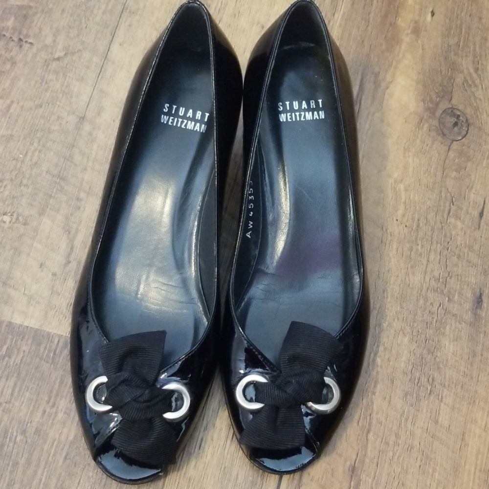 Stuart Weiztman sz6.5 excellent peep toe!